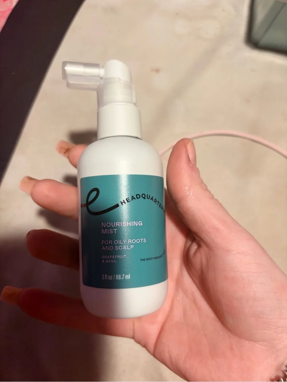Headquarters Nourishing Mist for Oily Roots & Scalp & Free Beauty Gift Bag🎁